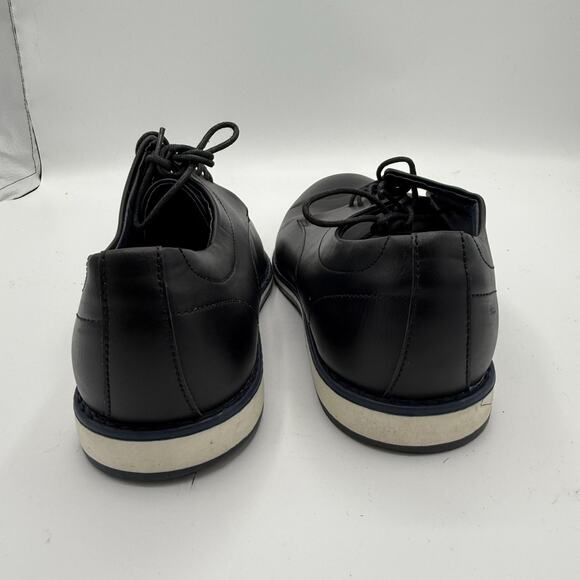 Nine West Mathias Oxford Dress Shoes Mens 8.5 Black Lace Up Business Casual Flat main image 2